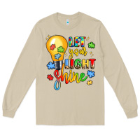 Mushroom let your light shine Long Sleeve Tee - LillyAllenDesigns