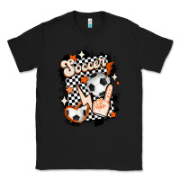Black vintage soccer Classic Tee - MaliasSmallBusiness