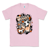 Bubblegum Pink vintage soccer Classic Tee - MaliasSmallBusiness