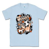Dusty Blue vintage soccer Classic Tee - MaliasSmallBusiness