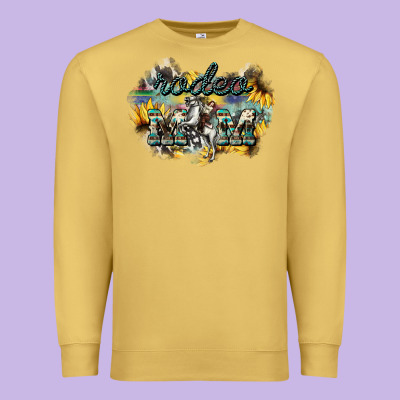 Rodeo Mom Mother's Day Premium Sweatshirt Designed By Howdyjamesfarm