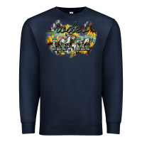 Navy Rodeo mom mother's day Premium Sweatshirt - HowdyJamesFarm