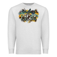 Oatmeal Heather Rodeo mom mother's day Premium Sweatshirt - HowdyJamesFarm
