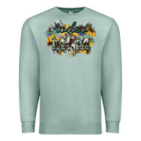 Seafoam Rodeo mom mother's day Premium Sweatshirt - HowdyJamesFarm