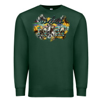 Sports Green Rodeo mom mother's day Premium Sweatshirt - HowdyJamesFarm