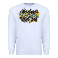 White Rodeo mom mother's day Premium Sweatshirt - HowdyJamesFarm