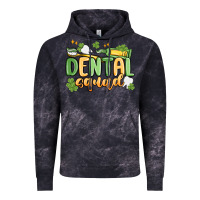 Cloud Black dental squad Vintage Hoodie - MaliasSmallBusiness