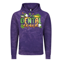 Cloud Purple dental squad Vintage Hoodie - MaliasSmallBusiness