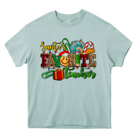 Arona santa's favorite teacher Heavy Core Tee - AdoDesignShop