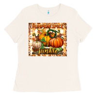 Bone pumpkin spice junkie tumbler Ladies Tee - BundleAndBundleShop