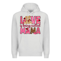 Dove Grey Love is being called Mama Valentine's Day Premium Hoodie - HowdyJamesFarm