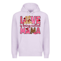 Lilac Love is being called Mama Valentine's Day Premium Hoodie - HowdyJamesFarm