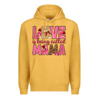Mustard Love is being called Mama Valentine's Day Premium Hoodie - HowdyJamesFarm