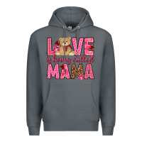 Rock Love is being called Mama Valentine's Day Premium Hoodie - HowdyJamesFarm