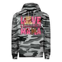 Slate Camo Love is being called Mama Valentine's Day Premium Hoodie - HowdyJamesFarm