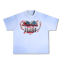 Grape Ice American junkie Urban Heavy Tee - NancyCooperArtShop