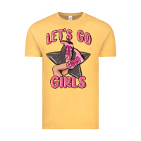 Lets Go Girls Cowgirl Boots Star Vintage Tee | Teevron