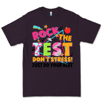 Plum rock the test don't stress! just do your best Premium Tee - JahusDesignShop