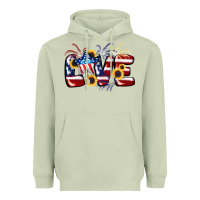 Matcha Love 4th of july Heavyweight Hoodie - CowGirlArtShop