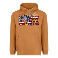 Meerkat Love 4th of july Heavyweight Hoodie - CowGirlArtShop