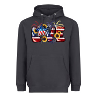Smoke Love 4th of july Heavyweight Hoodie - CowGirlArtShop