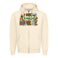 Sandshell One thankful Nurse Zipper Hoodie - NancyCooperArtShop