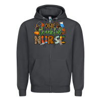Smoke One thankful Nurse Zipper Hoodie - NancyCooperArtShop