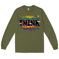 Army Green pride and identity expression Long Sleeve Tee - LillyAllenDesigns