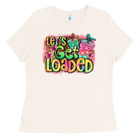 Bone let's get loaded Ladies Tee - Jasminsmagicworld