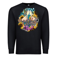 Black Cool mom club mother's day Premium Sweatshirt - HowdyJamesFarm