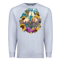 Heather Grey Cool mom club mother's day Premium Sweatshirt - HowdyJamesFarm