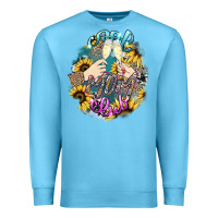 Ocean Blue Cool mom club mother's day Premium Sweatshirt - HowdyJamesFarm
