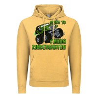 Vintage Mustard ready to crush kindergarten Vintage Hoodie - MaliasSmallBusiness