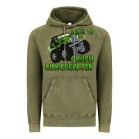 Vintage Olive ready to crush kindergarten Vintage Hoodie - MaliasSmallBusiness