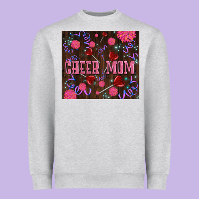 Cheer Mom Party Heavyweight Sweatshirt Designed By Lillyallendesigns