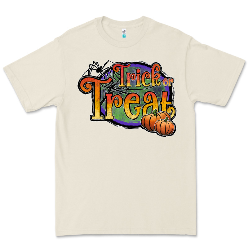 Trick Or Treat Black Premium Tee by JahusDesignShop | Teevron