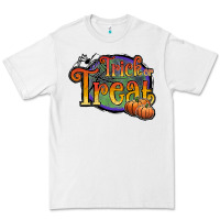 White trick or treat black Premium Tee - JahusDesignShop
