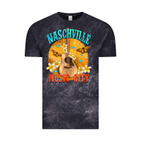 Cloud Black naschville music city Vintage Tee - NancyCooperArtShop