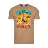 Vintage Coffee naschville music city Vintage Tee - NancyCooperArtShop