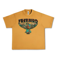 Peanut Butter aztec free bird Urban Heavy Tee - NancyCooperArtShop