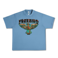 Pebble Blue aztec free bird Urban Heavy Tee - NancyCooperArtShop