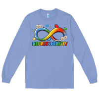 Colony Blue neurodiversity Long Sleeve Tee - LillyAllenDesigns