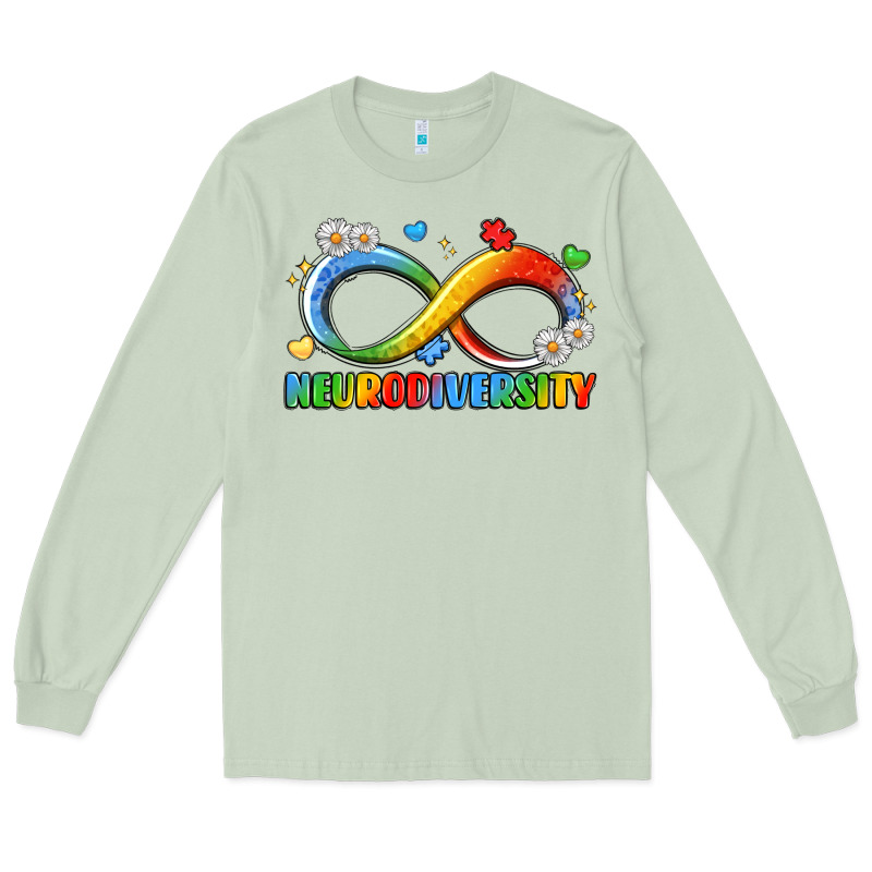 Neurodiversity Long Sleeve Tee by LillyAllenDesigns | Teevron