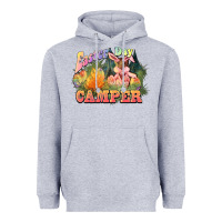 Heather Grey Easter Day Camper Heavyweight Hoodie - HowdyJamesFarm
