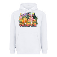 White Easter Day Camper Heavyweight Hoodie - HowdyJamesFarm