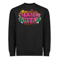Black vibrant fiesta typography Heavyweight Sweatshirt - LillyAllenDesigns
