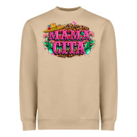 Mushroom vibrant fiesta typography Heavyweight Sweatshirt - LillyAllenDesigns