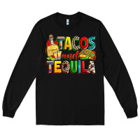 Black tacos and tequila Long Sleeve Tee - RanaPortraitStore