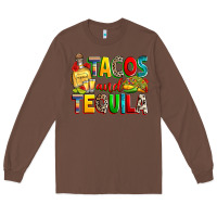 Chestnut tacos and tequila Long Sleeve Tee - RanaPortraitStore