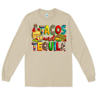Mushroom tacos and tequila Long Sleeve Tee - RanaPortraitStore